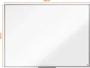 Nobo Essence whiteboard, gelakt staal, magnetisch, 120 x 90 cm