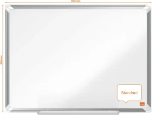 Nobo Premium Plus magnetisch whiteboard, emaille, ft 60 x 45 cm — detail 2