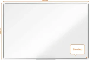 Nobo Premium Plus magnetisch whiteboard, emaille, ft 150 x 100 cm — detail 2