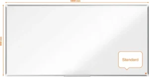 Nobo Premium Plus magnetisch whiteboard, emaille, ft 180 x 90 cm — detail 2