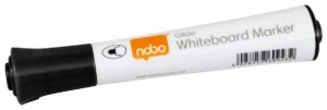 Nobo Glide whiteboardmarker, ronde punt, pak van 10 stuks, zwart — detail 2