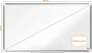 Nobo Premium Plus Widescreen magnetisch whiteboard, emaille, ft 89 x 50 cm — detail 2