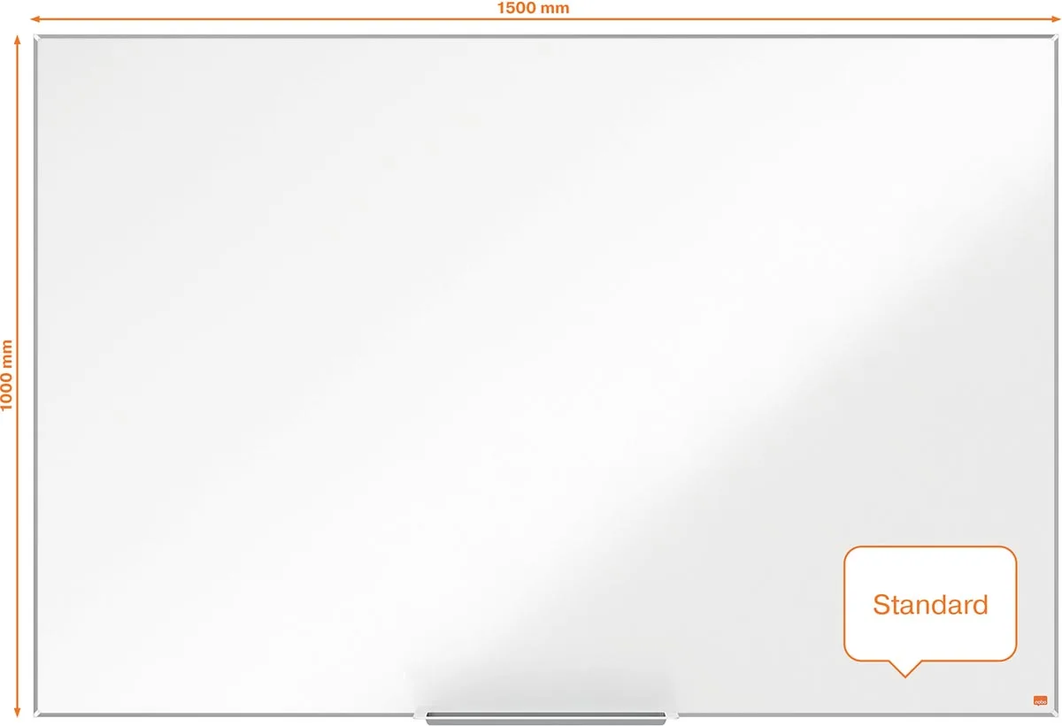 Nobo Impression Pro magnetisch whiteboard - gelakt staal, 150 × 100 cm — productfoto 2