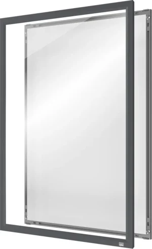 Nobo clicklijst Impression Pro A3 - zwart, met grijs kader ā productfoto 2