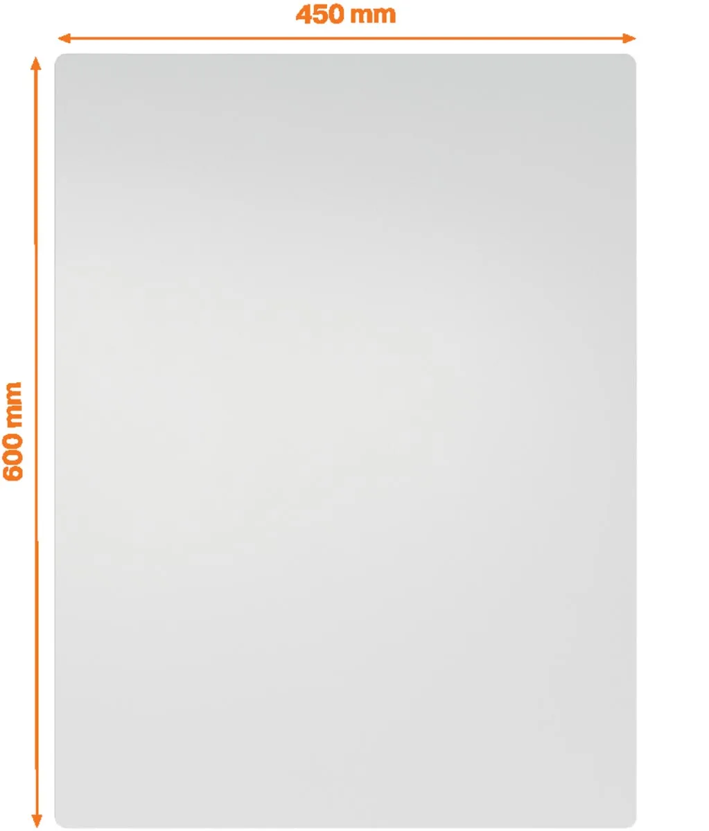 Nobo frameloos modulair whiteboard, staal, magnetisch, 65 x 45 cm — detail 3