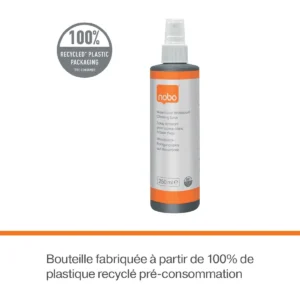 Nobo whiteboardreiniger, op waterbasis, spray van 250 ml — detail 2