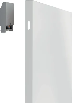 Nobo Infinity randloos whiteboard, staal, magnetisch, 90 x 60 cm — detail 2