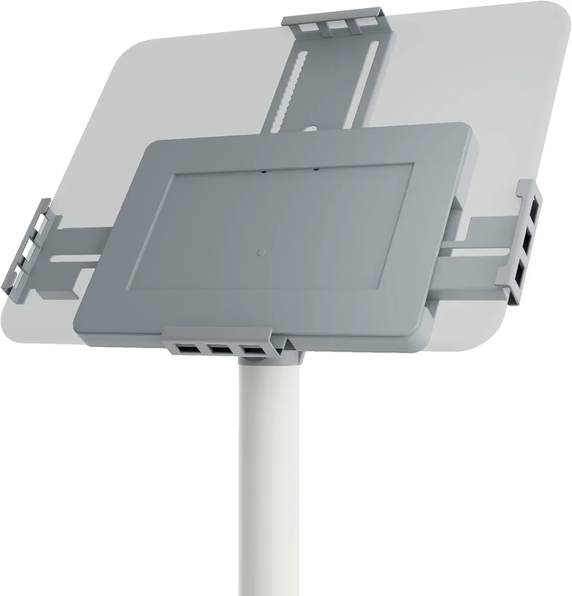 Nobo vloerstandaard Impression Pro, voor tablet, universeel, wit — detail 3
