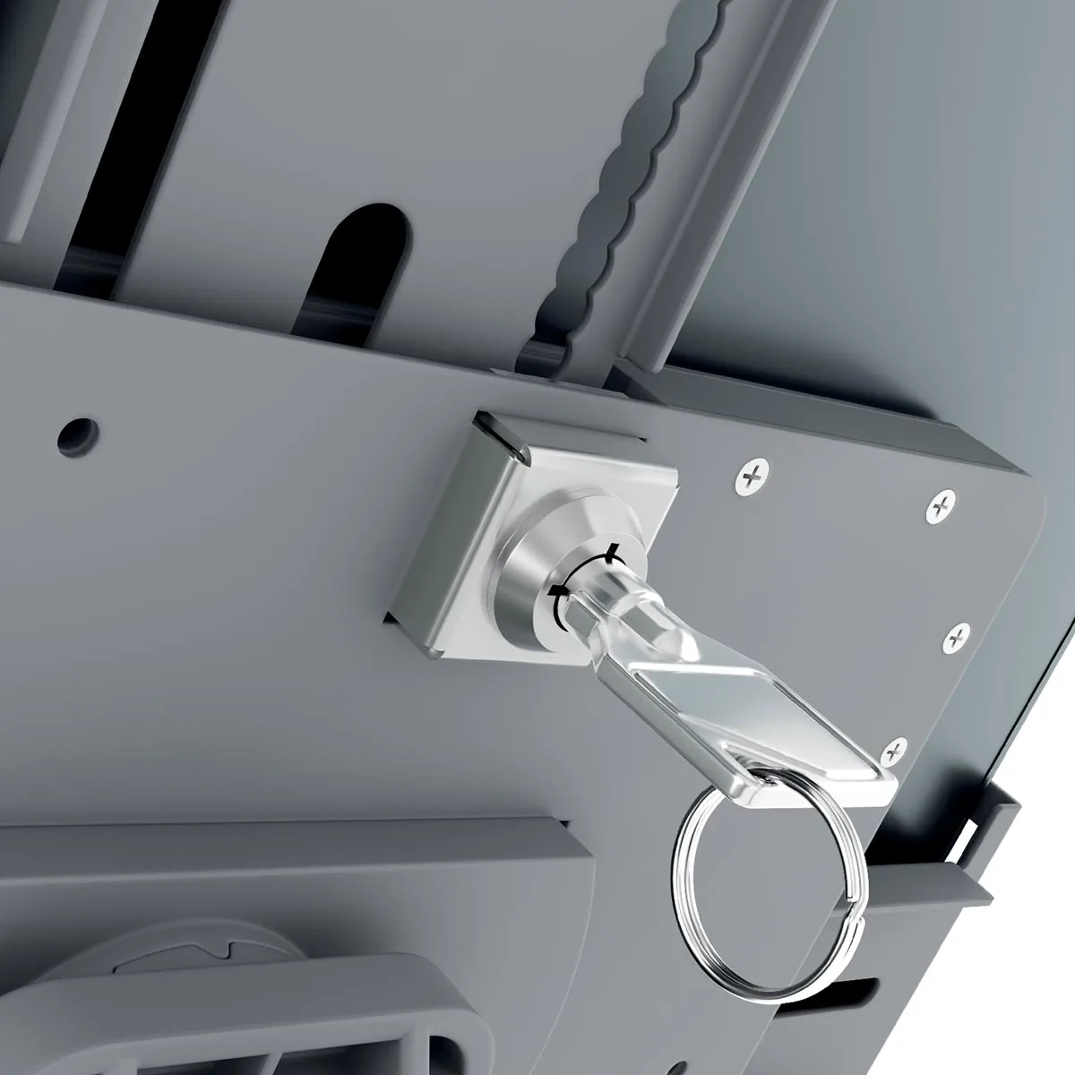 Nobo vloerstandaard Impression Pro, voor tablet, universeel, wit — detail 4