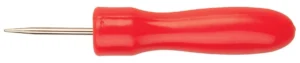 Bouhon priknaald van 8,6 cm met rood houten handvat