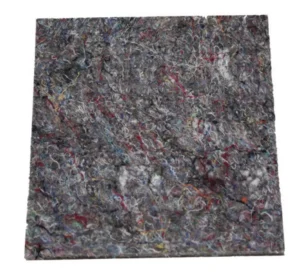 Grijs Bouhon prikmatje van 15 × 15 × 1,3 cm