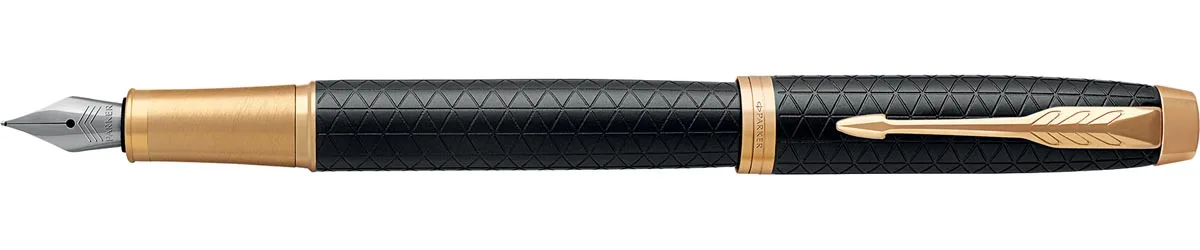 Parker IM Premium vulpen fijn, zwart GT