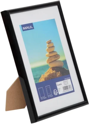 MAULart fotolijst, kunststof frame, ft 13 x 18 cm, zwart — detail 2
