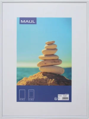 Witte Maul MAULart fotolijst van kunststof voor foto's van 30 Ć 40 cm