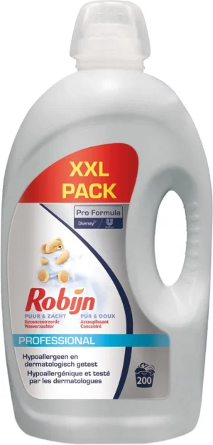 Robijn wasverzachter Puur & Zacht, flacon van 5 liter — wasproduct