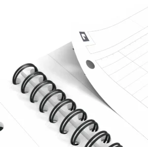 Oxford INTERNATIONAL Notebook Actie 30 jaar, 160 bladzijden, ft A4+, gelijnd, zwart — detail 2