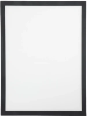Europel magnetisch kader, zwart, ft A3, pak van 5 stuks — ophangtas