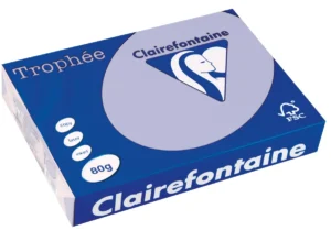 Clairefontaine Trophée gekleurd papier, A4, 80 g, 500 vel, lavendel