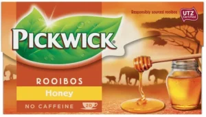 Pak Pickwick thee rooibos en honing met 20 zakjes