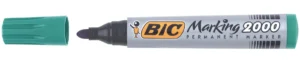 Bic permanent marker 2000-2300 groen, schrijfbreedte 1,7 mm, ronde punt — permanent markers