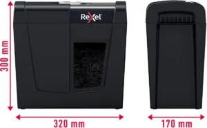 Rexel Secure papiervernietiger X6 — detail 2
