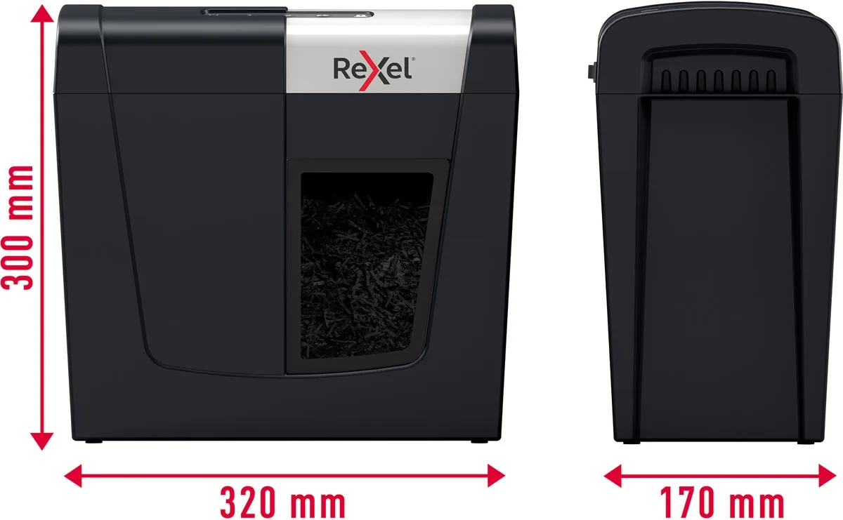 Rexel Secure papiervernietiger MC3 — detail 2
