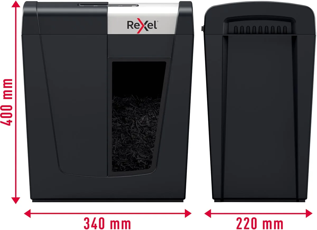 Rexel Secure papiervernietiger MC6 — detail 2