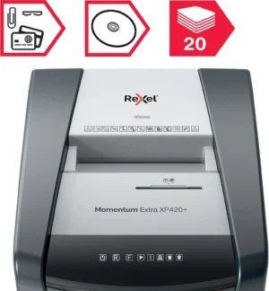 Rexel Momentum Extra XP420+ papiervernietiger — detail 2