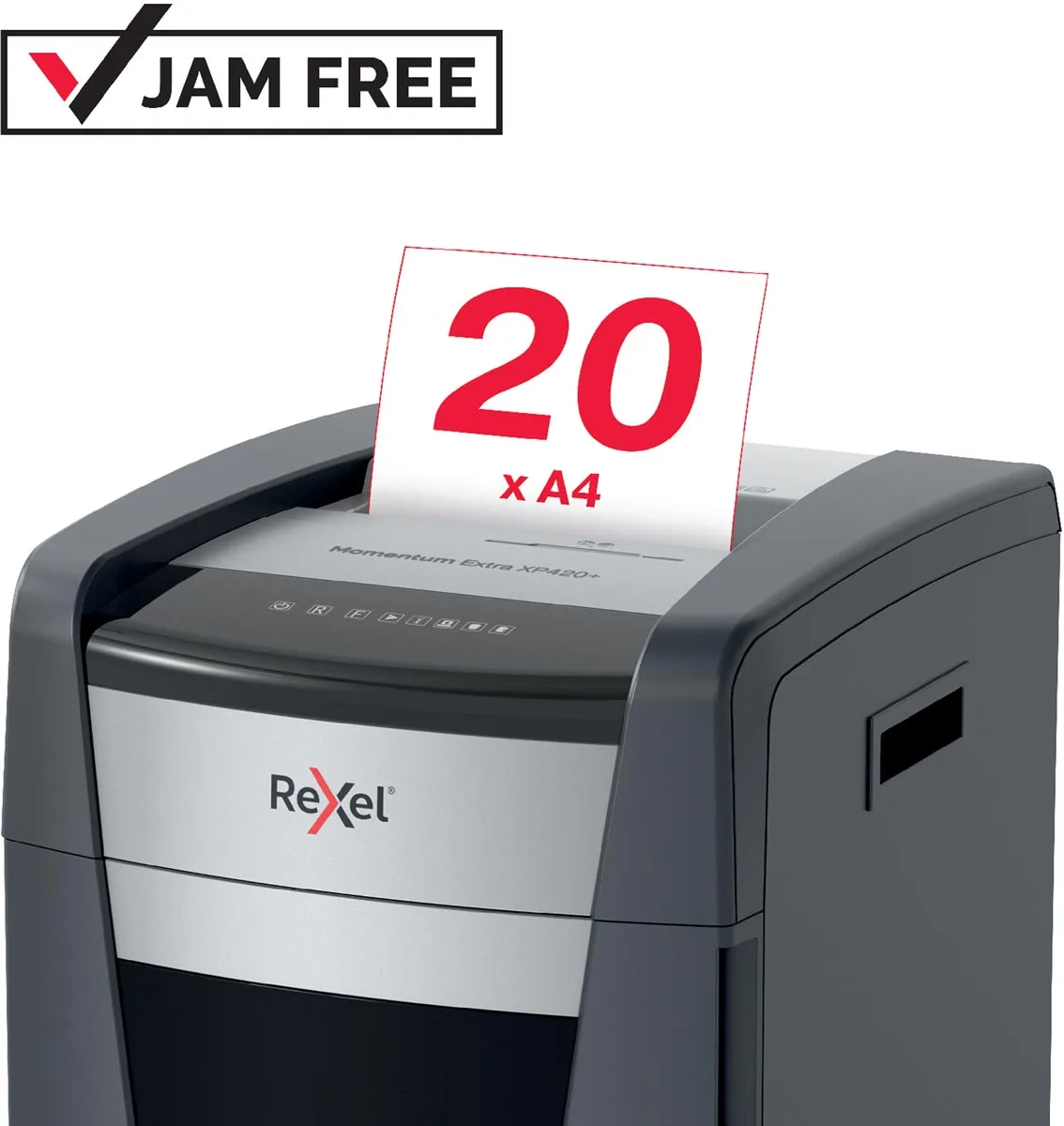 Rexel Momentum Extra XP420+ papiervernietiger — detail 5
