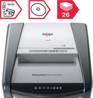 Rexel Momentum Extra XP426+ papiervernietiger — detail 2