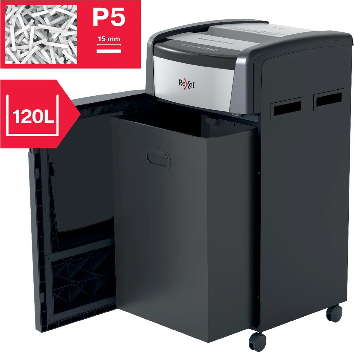 Rexel Momentum Extra XP520+ papiervernietiger — detail 4