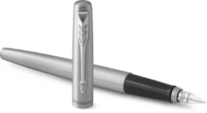 Parker Jotter Originals vulpen, Stainless Steel CT — detail 2