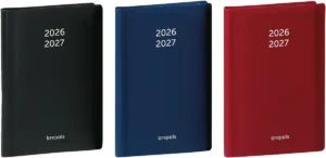 Brepols schoolagenda Student Seta, zwart-blauw-bordeaux, 2026-2027 — klasdagboek 2027