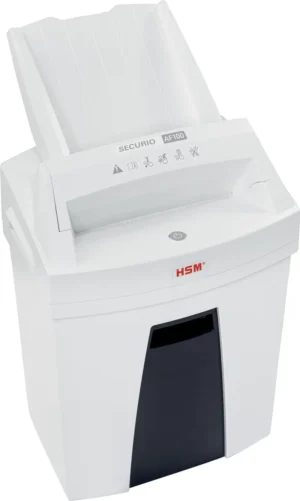 HSM SECURIO AF100 papievernietiger, 4 x 25 mm — detail 2