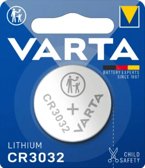 Varta knoopcel Lithium CR3032, blister van 1 stuk — niet-oplaadbare batterijen