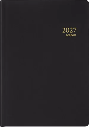 Brepols agenda Armada Seta 4-talig, zwart, 2027 — zakagenda 2027