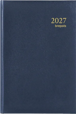 Brepols Saturnus Lima, blauw, 2027 — kantooragenda 2027