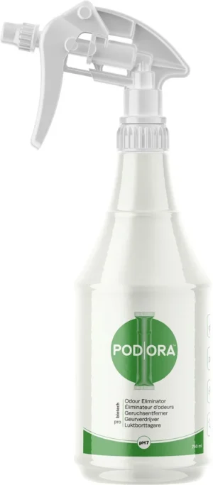 PodOra geurverdrijver sprayfles — reinigingsproduct