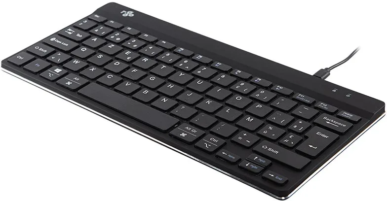 R-Go Compact Break ergonomisch toetsenbord, azerty — detail 4