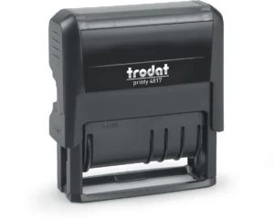 Trodat tekststempel met datum Printy 4817, Frans — formulestempel