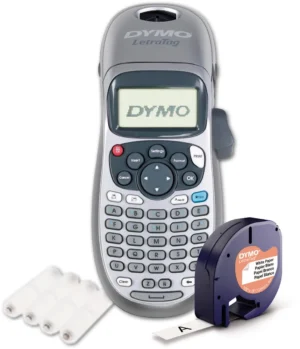Dymo beletteringsysteem LetraTag LT-100H, inclusief 1 LT-tape, grijs — detail 2