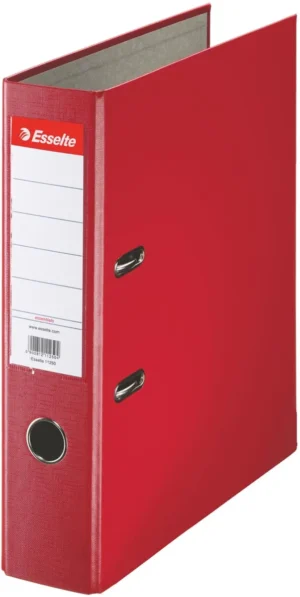 Esselte Essentials ordner, rug van 7,5 cm, rood — ordners uit kunststof