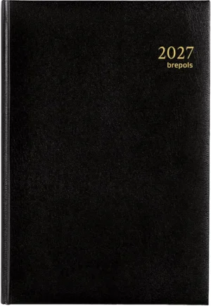 Brepols Minister Lima, zwart, 2027 — kantooragenda 2027