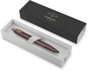Parker IM Monochrome balpen Bordeaux, medium, giftbox — detail 2