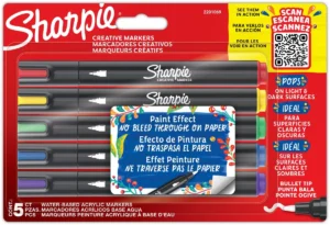 Sharpie paintmarker, blister van 5 stuks, assorti — paint markers