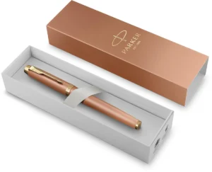 Parker IM Rituals roller, oranje GT, fijn, giftbox — detail 2