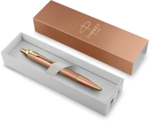Parker IM Rituals balpen, oranje GT, medium, giftbox — detail 2