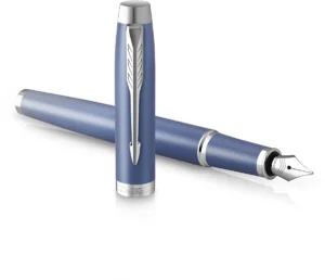 Parker IM Rituals vulpen , blauw CT, fijn, giftbox
