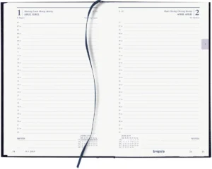 Brepols schoolagenda Saturnus 16 maanden Essenz, antraciet, 2026-2027 — detail 2