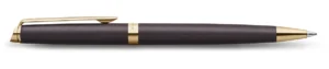 Waterman Hémisphère Metalic balpen, medium, zwart GT, giftbox